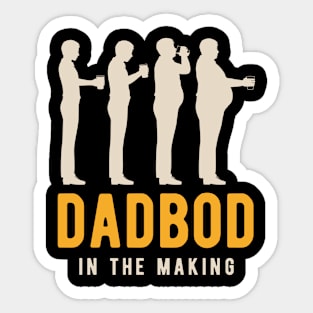 Dadbod in the Making Sticker